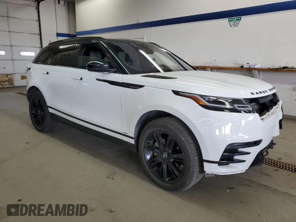 2020 Land Rover Range Rover Velar R-Dynamic S with VIN SALYK2EX2LA273298, listed as a Copart auction lot 51707095 with 49,161 mi miles and Salvage title. Bid and sale history available at DreamBid. Image 4.