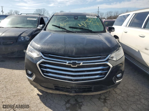 2021 Chevrolet Traverse High Country with VIN 1GNEVNKW3MJ104463, listed as a Copart auction lot 47053505 with 0 mi miles and Salvage Title. Bid and sale history available at carsss.com. Image 5.