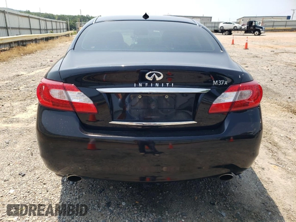 2011 Infiniti M with VIN JN1BY1AR7BM374298, listed as a Copart auction lot 60690635 with 159,282 mi miles and Salvage title. Bid and sale history available at DreamBid. Image 6.
