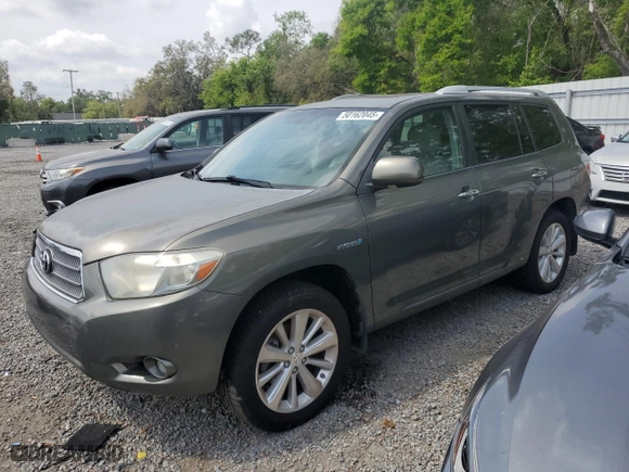 2010 Toyota Highlander Hybrid Limited w/3rd Row with VIN JTEJW3EH0A2039160, listed as a Copart auction lot 50162045 with 147,503 mi miles and Clean Title. Bid and sale history available at carsss.com. Image 1.