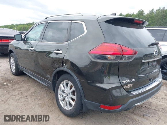 2017 Nissan Rogue S with VIN 5N1AT2MV6HC774739, listed as a IAAI auction lot 42388031 with 99,580 mi miles and . Bid and sale history available at DreamBid. Image 3.
