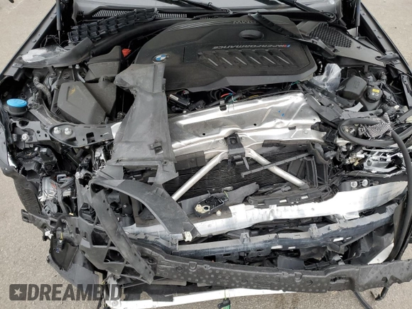 2021 BMW 3 Series M340i xDrive with VIN 3MW5U9J02M8B63206, listed as a Copart auction lot 75713254 with 33,876 mi miles and Salvage Title. Bid and sale history available at carsss.com. Image 11.