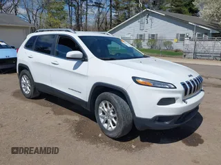 2016 Jeep Cherokee Latitude with VIN 1C4PJMCS3GW133617, listed as a IAAI auction lot 42049206 with 155,056 mi miles. Bid and sale history available at carsss.com. Image 1.