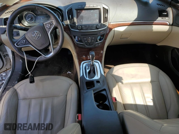 2017 Buick Regal Premium II with VIN 2G4GR5GX9H9127380, listed as a Copart auction lot 52351905 with 132,678 mi miles and Salvage Title. Bid and sale history available at carsss.com. Image 8.