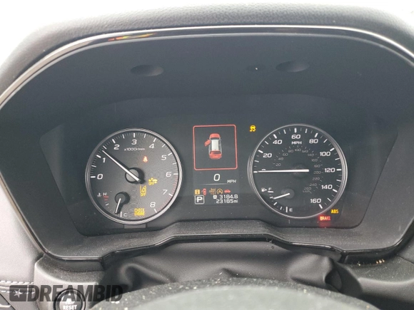 2024 Subaru Outback Premium with VIN 4S4BTADC5R3257771, listed as a Copart auction lot 60492685 with 23,185 mi miles and Salvage title. Bid and sale history available at DreamBid. Image 9.
