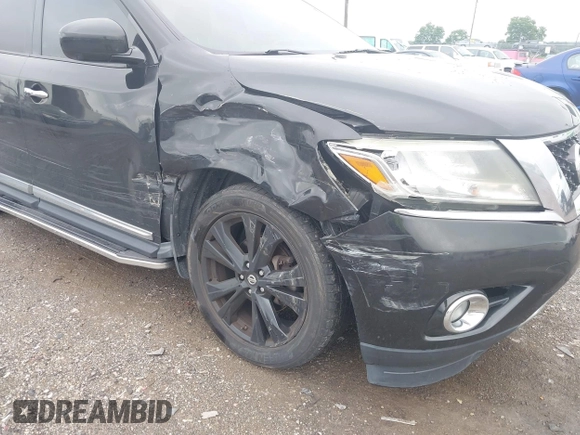 2014 Nissan Pathfinder S with VIN 5N1AR2MMXEC616504, listed as a IAAI auction lot 42501441 with 198,418 mi miles and . Bid and sale history available at DreamBid. Image 6.