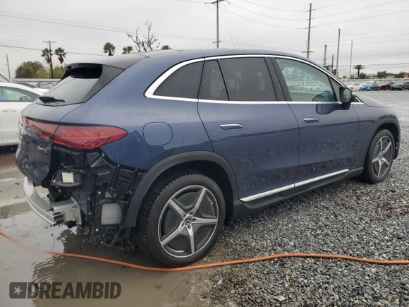 2023 Mercedes-Benz EQE 500 z VIN 4JGGM2CB9PA037236, wystawiony jako Copart lot #41962425 z przebiegiem 2 290 mil mil oraz Nie do naprawy • Non repairable. Historia ofert i sprzedaży dostępna na DreamBid. Obrazek 3.