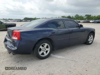 2010 Dodge Charger SXT with VIN 2B3CA3CV5AH185969, listed as a Copart auction lot 55684185 with 138,384 mi miles and Salvage Title. Bid and sale history available at DreamBid. Image 3.