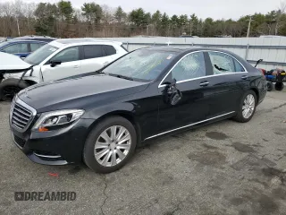 2015 Mercedes-Benz S 550 with VIN WDDUG8FB1FA101870, listed as a Copart auction lot 50608385 with 112,176 mi miles and Salvage title. Bid and sale history available at DreamBid. Image 1.
