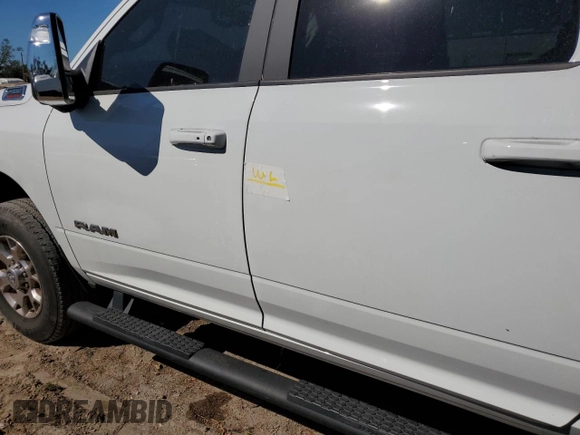 2023 Ram 2500 Laramie with VIN 3C6UR5FJ4PG569029, listed as a Copart auction lot 80959124 with Not provided miles and Salvage title. Bid and sale history available at DreamBid. Image 12.