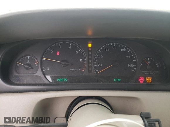 1999 Cadillac Eldorado z VIN 1G6EL12Y5XU600699, wystawiony jako Copart lot #88164505 z przebiegiem 140 075 mil mil oraz Szkoda całkowita • Salvage title. Historia ofert i sprzedaży dostępna na DreamBid. Obrazek 9.