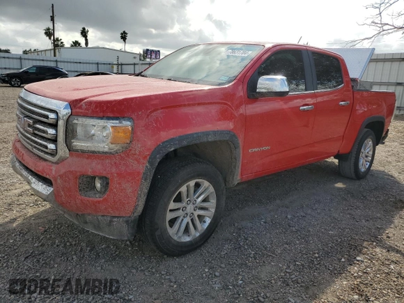 2016 GMC Canyon 2WD SLT with VIN 1GTG5DE31G1106522, listed as a Copart auction lot 78631704 with 215,886 mi miles and Salvage Title. Bid and sale history available at carsss.com. Image 1.