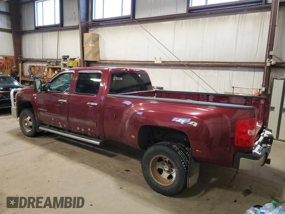 2008 Chevrolet Silverado 3500HD DRW LTZ with VIN 1GCJK33678F218901, listed as a Copart auction lot 89214035 with 556,746 mi miles and Clean Title. Bid and sale history available at carsss.com. Image 2.