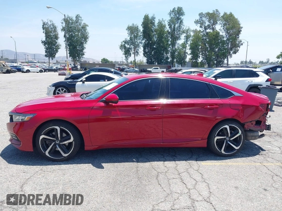 2019 Honda Accord Sport with VIN 1HGCV2F32KA013567, listed as a IAAI auction lot 42493535 with 96,380 mi miles and . Bid and sale history available at DreamBid. Image 15.