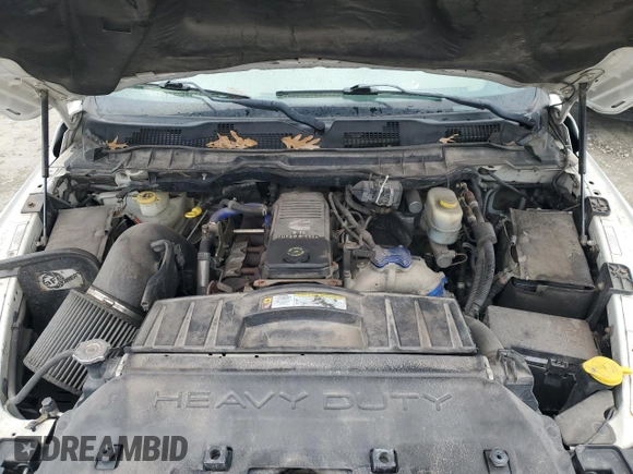 2010 Dodge Ram 2500 SLT with VIN 3D7UT2CL7AG179893, listed as a Copart auction lot 47190835 with 225,648 mi miles and Salvage Title. Bid and sale history available at carsss.com. Image 11.