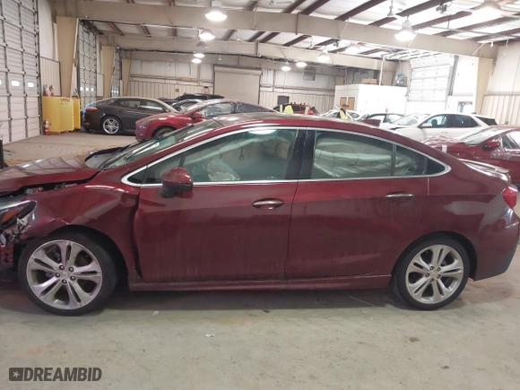2016 Chevrolet Cruze Premier with VIN 1G1BG5SM6G7249169, listed as a IAAI auction lot 41336656 with 96,645 mi miles. Bid and sale history available at carsss.com. Image 14.