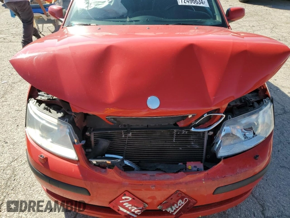 2004 Saab 9-3 Arc z VIN YS3FD79Y046003444, wystawiony jako Copart lot #72496634 z przebiegiem 116 540 mil mil oraz Szkoda całkowita • Salvage title. Historia ofert i sprzedaży dostępna na DreamBid. Obrazek 12.