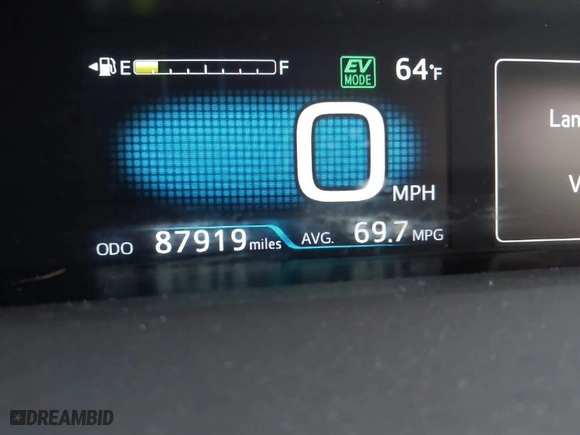 2020 Toyota Prius Prime LE with VIN JTDKARFP0L3143838, listed as a IAAI auction lot 41461818 with NaN miles. Bid and sale history available at carsss.com. Image 15.