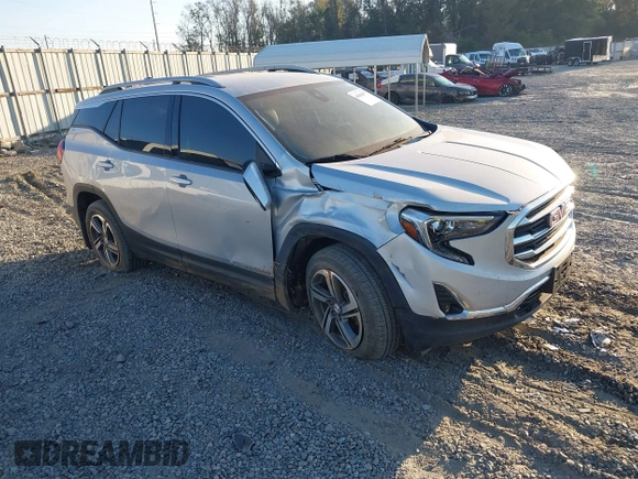 2021 GMC Terrain SLT z VIN 3GKALPEV5ML345241, wystawiony jako IAAI lot #40680857 z przebiegiem 68 260 mil mil oraz . Historia ofert i sprzedaży dostępna na DreamBid. Obrazek 1.