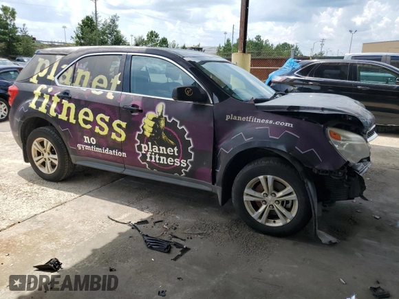 2015 Chevrolet Equinox LS with VIN 2GNALAEK3F1158378, listed as a Copart auction lot 45406525 with 177,868 mi miles and Salvage Title. Bid and sale history available at DreamBid. Image 4.