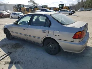 2000 Honda Civic LX with VIN 1HGEJ6676YL024485, listed as a Copart auction lot 42587424 with 176,591 mi miles and Clean Title. Bid and sale history available at carsss.com. Image 2.