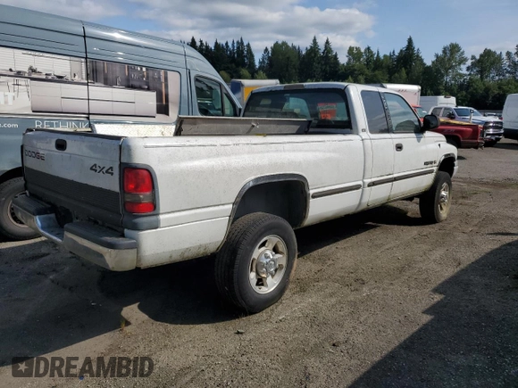 1999 Dodge 2500 with VIN 3B7KF23Z3XG191044, listed as a Copart auction lot 59996205 with Not provided miles and Clean title. Bid and sale history available at DreamBid. Image 3.