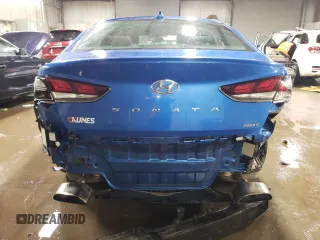 2019 Hyundai Sonata SEL with VIN 5NPE34AF1KH736328, listed as a Copart auction lot 50025505 with 146,539 mi miles and Salvage Title. Bid and sale history available at DreamBid. Image 6.