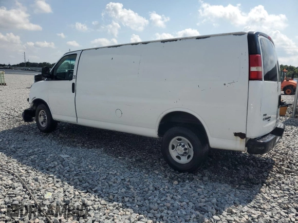 2011 Chevrolet Express Cargo with VIN 1GCWGGCA1B1130496, listed as a Copart auction lot 55515135 with 212,589 mi miles and Salvage title. Bid and sale history available at DreamBid. Image 2.