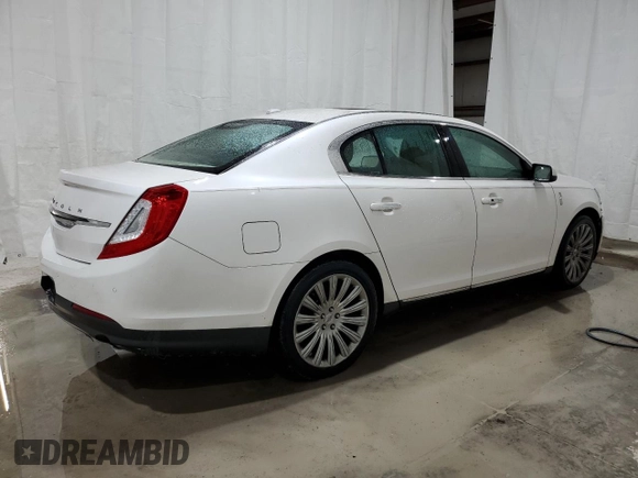 2015 Lincoln MKS with VIN 1LNHL9DK1FG600600, listed as a Copart auction lot 85539154 with 146,374 mi miles and Salvage Title. Bid and sale history available at carsss.com. Image 3.