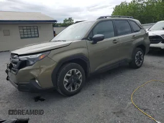 2025 Subaru Forester Premium with VIN JF2SLDDC4SH488368, listed as a Copart auction lot 59021945 with 3,770 mi miles and Salvage title. Bid and sale history available at DreamBid. Image 1.
