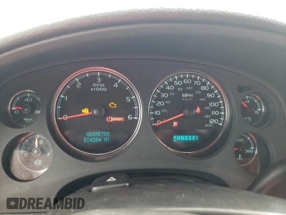 2008 Chevrolet Suburban 3LT with VIN 3GNFC16J48G201275, listed as a Copart auction lot 56451975 with 214,284 mi miles and Non repairable. Bid and sale history available at DreamBid. Image 9.