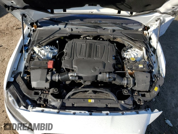 2017 Jaguar XF 35t Premium with VIN SAJBJ4BV1HCY30830, listed as a Copart auction lot 83018134 with 86,534 mi miles and Salvage Title. Bid and sale history available at carsss.com. Image 13.
