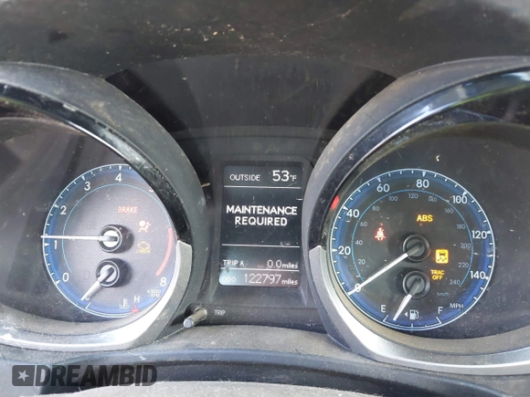 2014 Toyota Corolla L with VIN 5YFBURHE9EP070241, listed as a IAAI auction lot 41741565 with 122,797 mi miles and . Bid and sale history available at DreamBid. Image 7.