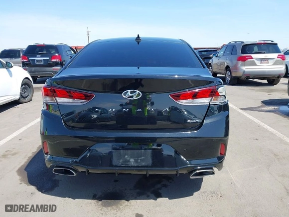 2019 Hyundai Sonata Sport with VIN 5NPE34AF2KH792374, listed as a IAAI auction lot 41987740 with 77,209 mi miles. Bid and sale history available at carsss.com. Image 16.