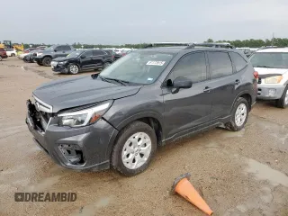 2021 Subaru Forester with VIN JF2SKADC4MH593982, listed as a Copart auction lot 61173915 with 57,706 mi miles and Salvage title. Bid and sale history available at DreamBid. Image 1.
