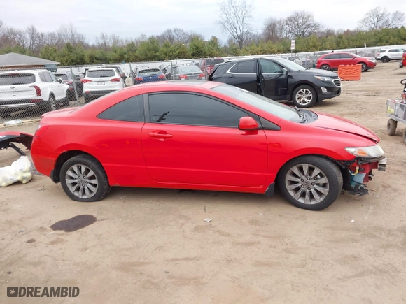 2010 Honda Civic Cpe EX with VIN 2HGFG1B8XAH521210, listed as a IAAI auction lot 41837547 with 132,911 mi miles. Bid and sale history available at carsss.com. Image 14.