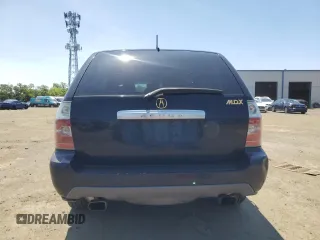 2004 Acura MDX Touring with VIN 2HNYD188X4H509144, listed as a Copart auction lot 58596645 with Not provided miles and Salvage title. Bid and sale history available at DreamBid. Image 6.