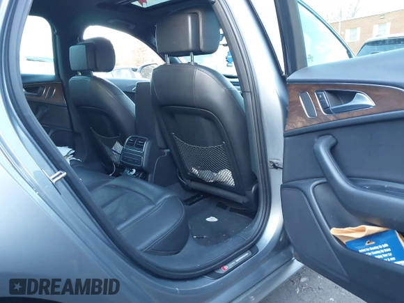 2015 Audi A6 3.0T Premium Plus with VIN WAUFGAFC1FN018657, listed as a IAAI auction lot 41163038 with 109,331 mi miles. Bid and sale history available at carsss.com. Image 8.