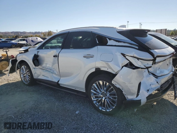2024 Lexus RX with VIN 2T2BAMBA4RC029065, listed as a Copart auction lot 78467234 with 6,121 mi miles and Salvage Title. Bid and sale history available at carsss.com. Image 2.