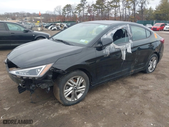 2020 Hyundai Elantra Value Edition with VIN KMHD84LF3LU951867, listed as a IAAI auction lot 41735317 with 999,999 mi miles. Bid and sale history available at carsss.com. Image 2.