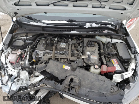 2021 Toyota Corolla Hybrid LE with VIN JTDEAMDE5MJ011169, listed as a Copart auction lot 88752265 with 52,994 mi miles and Salvage Title. Bid and sale history available at carsss.com. Image 11.