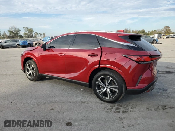 2023 Lexus RX with VIN JTJCHMAA4P2001782, listed as a Copart auction lot 83539864 with 13,648 mi miles and Non Repairable. Bid and sale history available at carsss.com. Image 2.