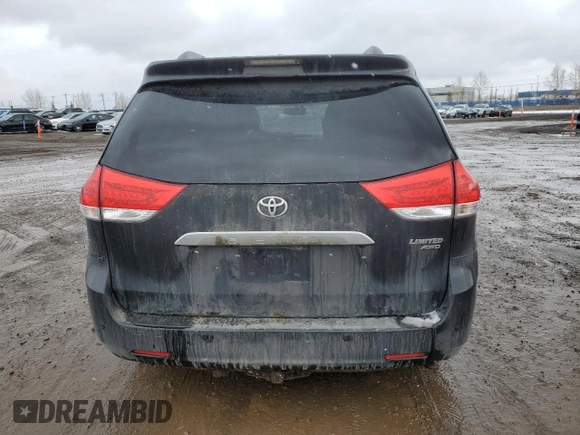 2012 Toyota Sienna XLE with VIN 5TDDK3DC3CS045999, listed as a Copart auction lot 47673225 with 290,448 mi miles and Salvage Title. Bid and sale history available at carsss.com. Image 6.