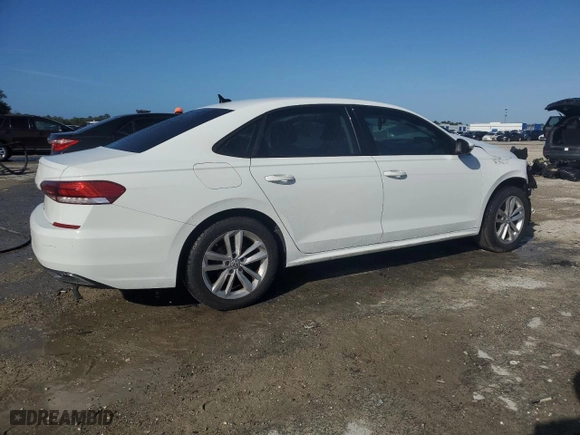2021 Volkswagen Passat 2.0T S with VIN 1VWAA7A35MC001391, listed as a Copart auction lot 84613954 with 93,368 mi miles and Non Repairable. Bid and sale history available at carsss.com. Image 3.