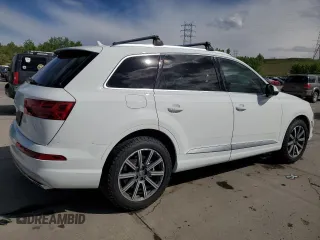 2019 Audi Q7 Premium Plus with VIN WA1LHAF75KD021660, listed as a Copart auction lot 57448675 with 70,411 mi miles and Salvage title. Bid and sale history available at DreamBid. Image 3.