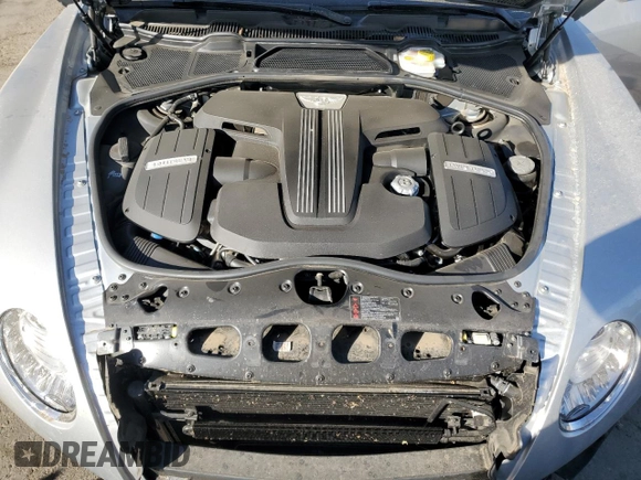 2013 Bentley Continental GT with VIN SCBFT7ZA1DC085265, listed as a Copart auction lot 76097134 with 14,756 mi miles and Salvage Title. Bid and sale history available at DreamBid. Image 11.