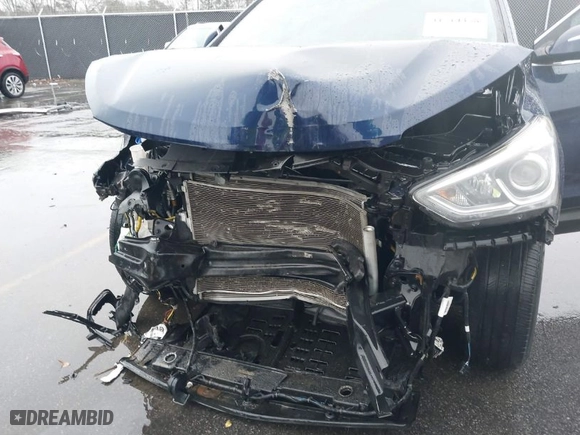 2017 Hyundai Santa Fe Sport 2.4L with VIN 5XYZU3LBXHG497798, listed as a IAAI auction lot 41714358 with 97,064 mi miles. Bid and sale history available at carsss.com. Image 6.