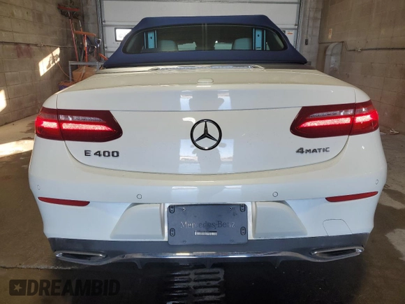 2018 Mercedes-Benz E-Class E 400 with VIN WDD1K6GB8JF039576, listed as a Copart auction lot 87210464 with 20,003 mi miles and Salvage Title. Bid and sale history available at carsss.com. Image 6.