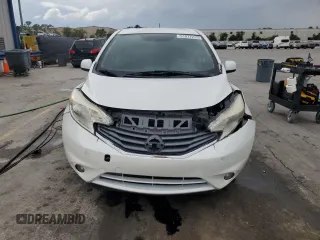 2014 Nissan Note S with VIN 3N1CE2CPXEL418968, listed as a Copart auction lot 51977225 with 153,123 mi miles and Salvage Title. Bid and sale history available at DreamBid. Image 5.