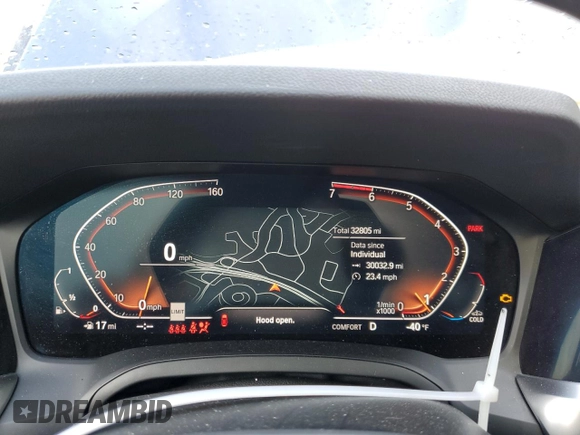 2019 BMW 3 Series 330i xDrive with VIN WBA5R7C50KAJ80327, listed as a Copart auction lot 69148042 with 32,805 mi miles and . Bid and sale history available at DreamBid. Image 9.